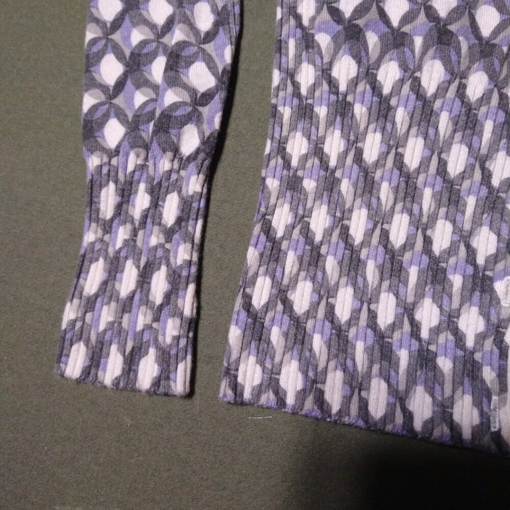 Express Design Studio Patterned Cardigan - image 4